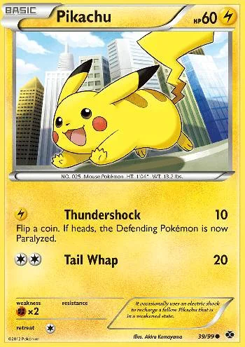 Pikachu 39/99