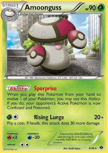 Amoonguss 9/99
