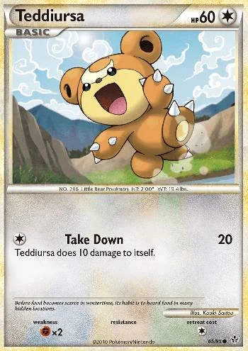 Teddiursa 65/95