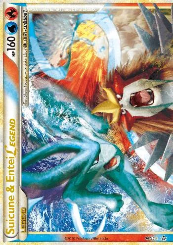 Suicune & Entei LEGEND 94/95