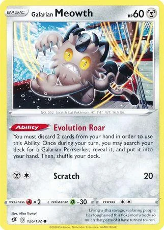 Meowth de Galar 126/192