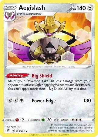 Aegislash 135/192
