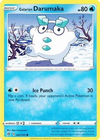 Darumaka de Galar 47/192