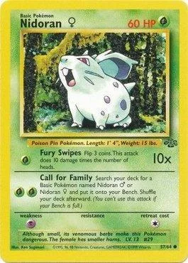 Nidoran Fêmea 57/64