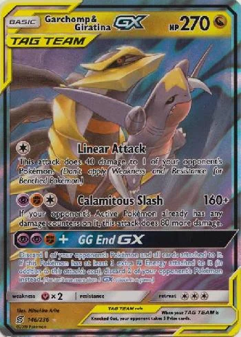 Garchomp e Giratina-GX 146/236