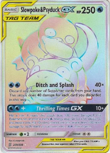Slowpoke e Psyduck-GX 239/236
