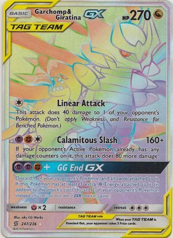 Garchomp e Giratina-GX 247/236