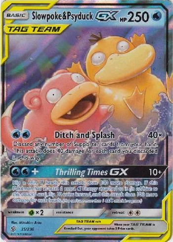 Slowpoke e Psyduck-GX 35/236