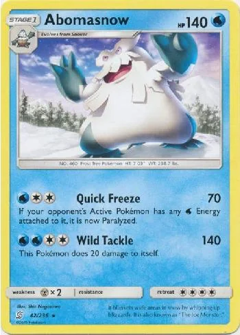 Abomasnow 42/236