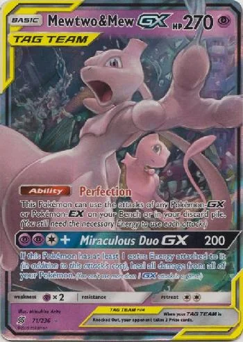 Mewtwo e Mew-GX 71/236