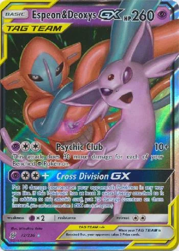 Espeon e Deoxys-GX 72/236