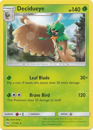 Decidueye 11/149
