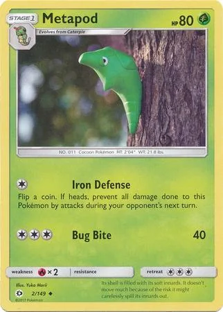Metapod 2/149