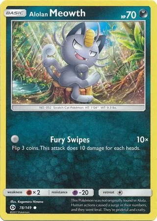 Meowth de Alola 78/149