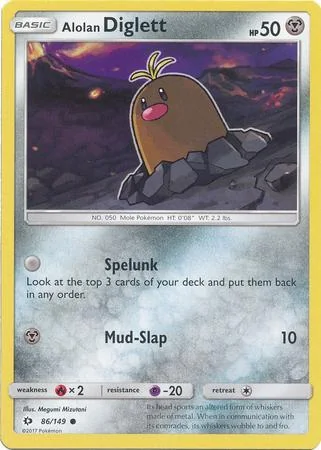 Diglett de Alola 86/149