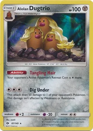 Dugtrio de Alola 87/149