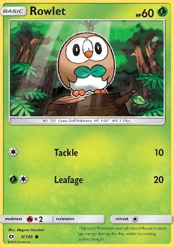 Rowlet 9/149