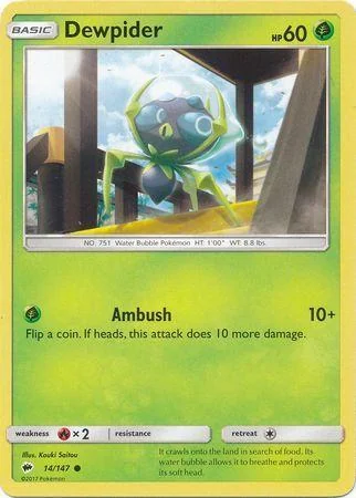 Dewpider 14/147