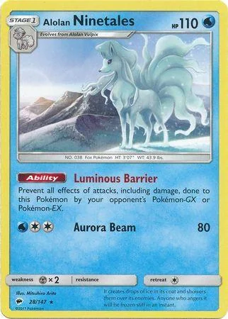 Ninetales de Alola 28/147