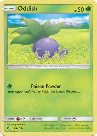 Oddish 4/147