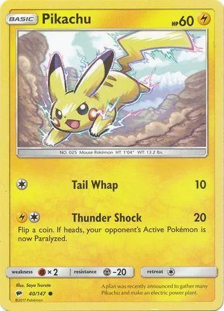 Pikachu 40/147