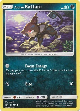Rattata de Alola 81/147