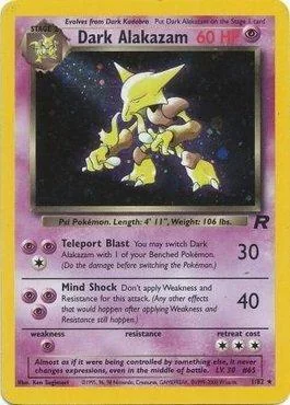 Dark Alakazam 1/82