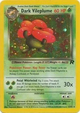 Dark Vileplume 13/82