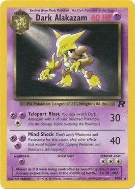 Dark Alakazam 18/82