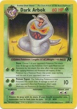 Dark Arbok 19/82