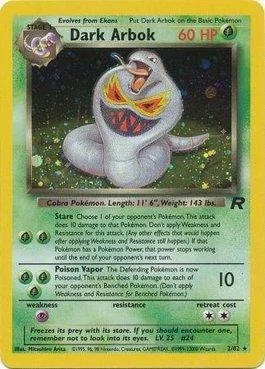 Dark Arbok 2/82