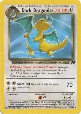 Dark Dragonite 22/82