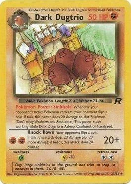 Dark Dugtrio 23/82
