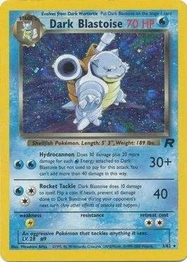 Dark Blastoise 3/82