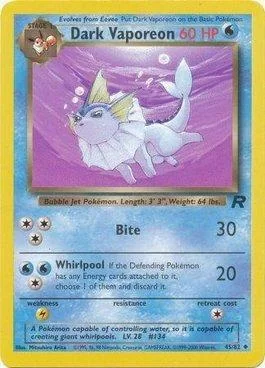 Dark Vaporeon 45/82
