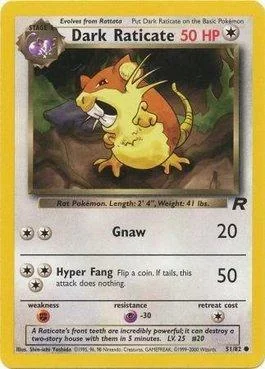 Dark Raticate 51/82