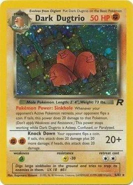 Dark Dugtrio 6/82
