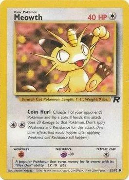 Meowth 62/82