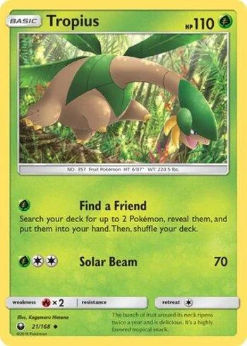 Tropius 21/168
