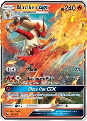 Blaziken-GX 28/168