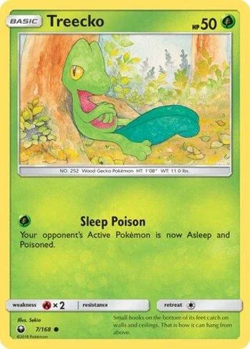 Treecko 7/168