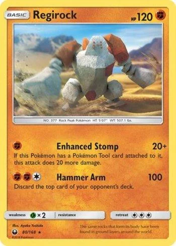 Regirock 80/168