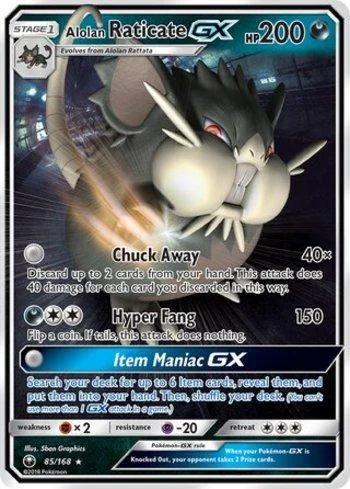 Alolan Raticate-GX 85/168