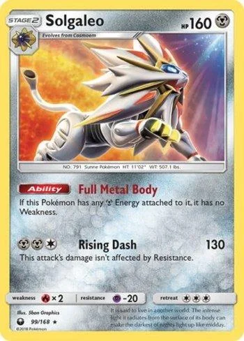Solgaleo 99/168