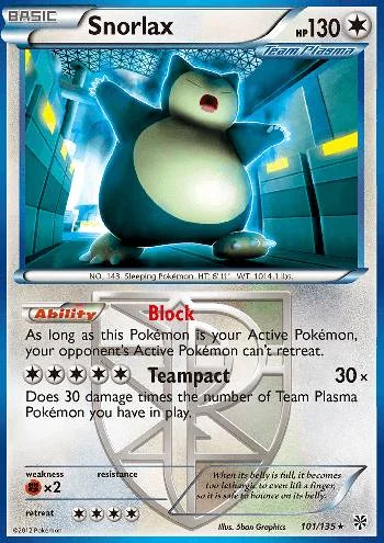 Snorlax 101/135