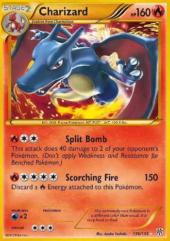 Charizard 136/135