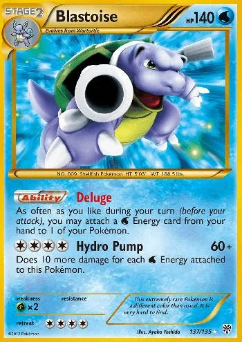 Blastoise 137/135
