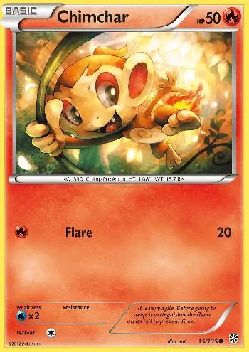 Chimchar 15/135