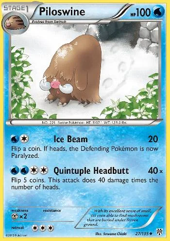 Piloswine 27/135