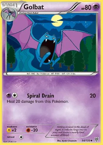 Golbat 54/135